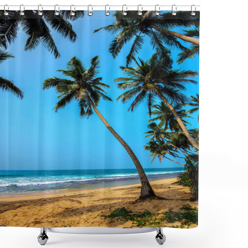 Personality  Beaches In Sri Lanka Shower Curtains