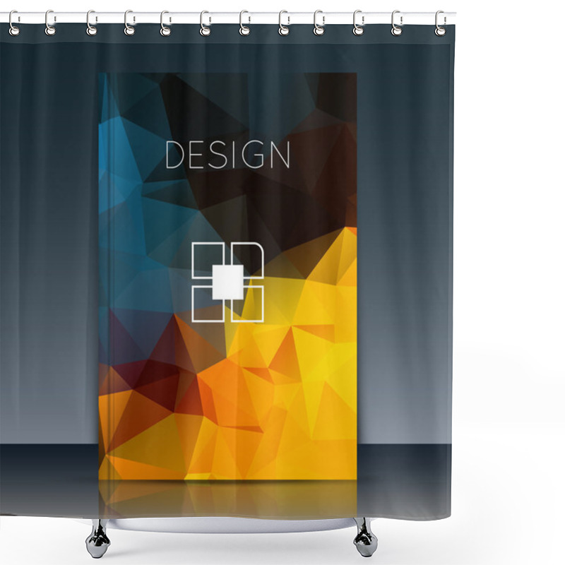 Personality  Abstract Brochure, Annual Report Brochure. Brochure Vector. Brochure Design. Brochure Cover. Diary Brochure. A4 Brochure. Notice Book Brochure. Journal Cover. Notebook. Brochure Surface. Planner Form Shower Curtains