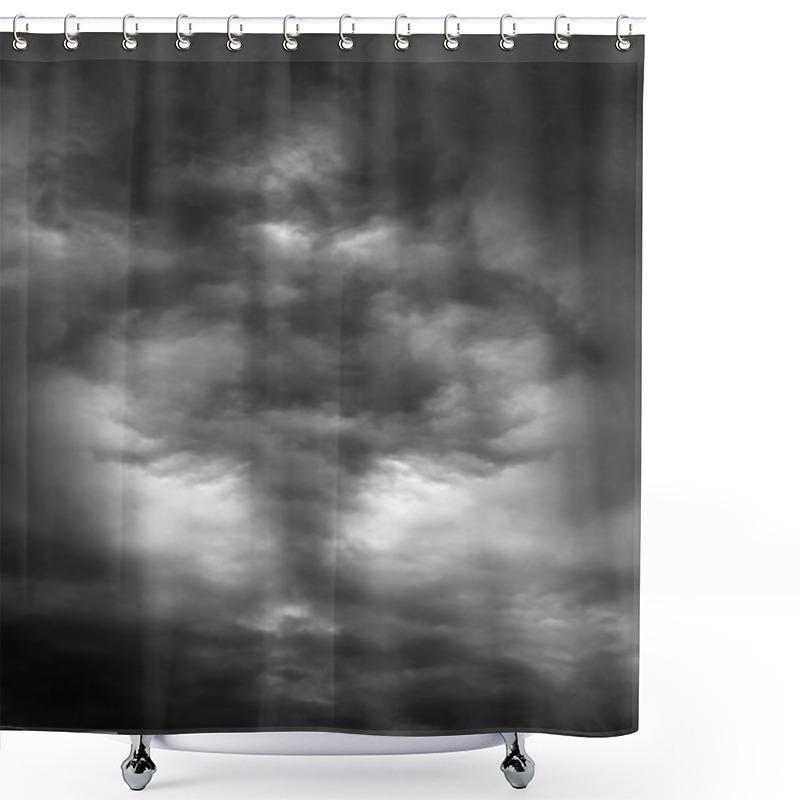 Personality  Something Horrible In The Sky Shower Curtains