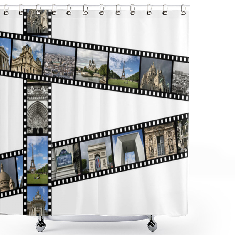 Personality  Filmstrips Shower Curtains