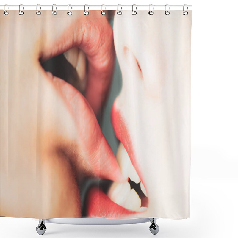 Personality  Sensual Female Lips Kissing. Lesbian Pleasures. Oral Pleasure. Couple Girls Kissing Lips Close Up. Sensual Touch Kissing Sexual Activity. Hot Foreplay. Lip Care. Sex Education. Shower Curtains