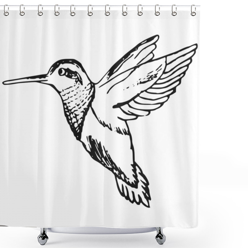 Personality  Colibri  Shower Curtains