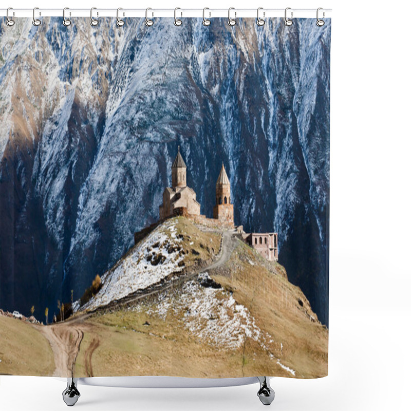 Personality  Gergeti Church Shower Curtains