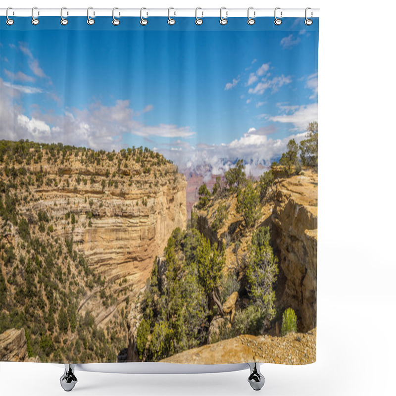 Personality  View From Powell Point At The Grand Canyon Shower Curtains