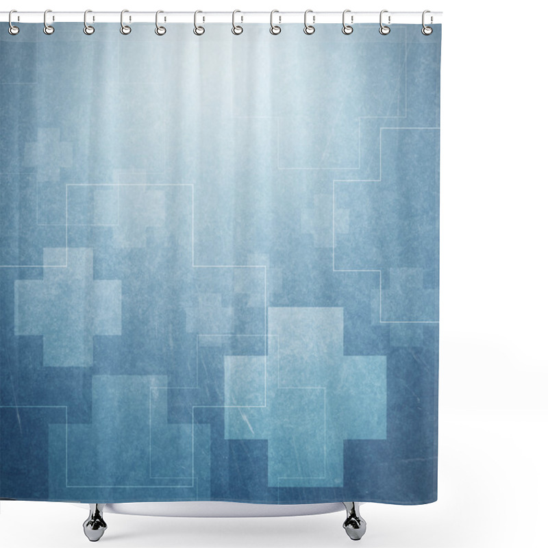 Personality  Abstract  Medical Concept Background Shower Curtains