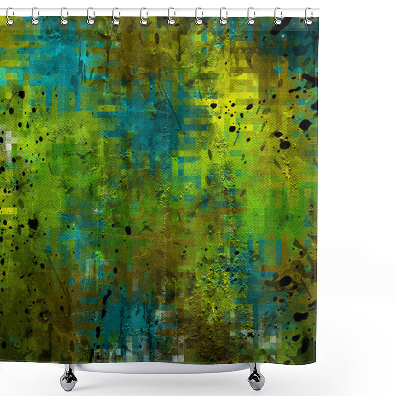 Personality  Camouflage Background Shower Curtains