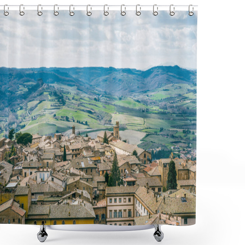 Personality  Town Shower Curtains