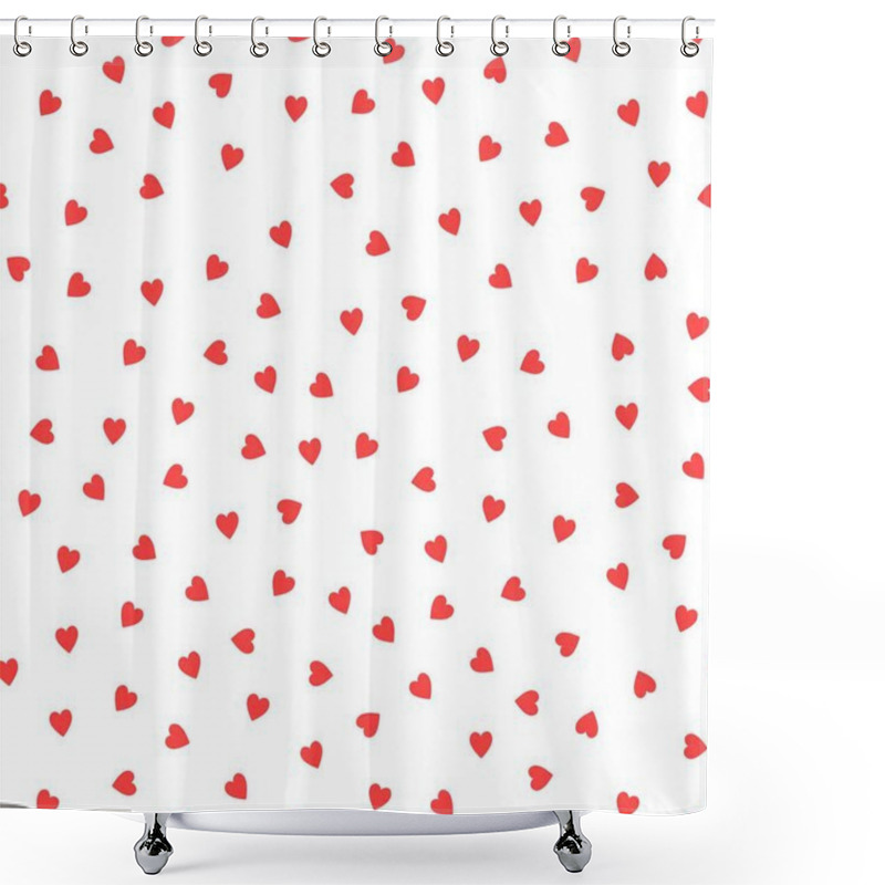 Personality    Simply Hearts Seamless Pattern Shower Curtains