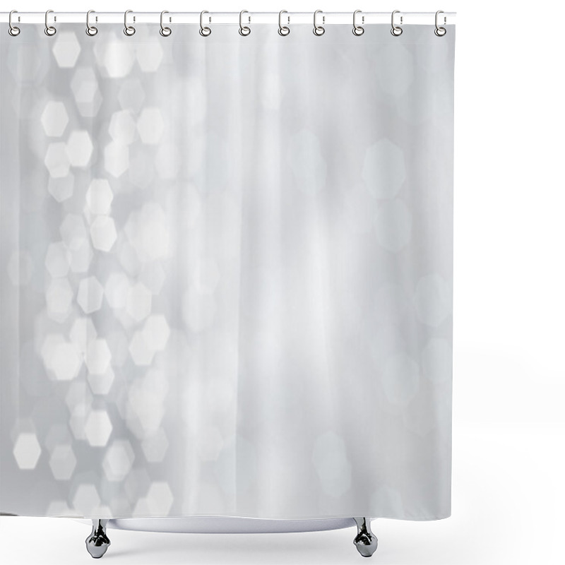 Personality  Christmas Background Shower Curtains