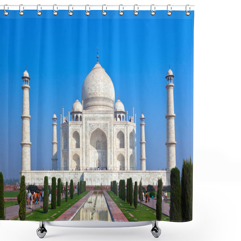 Personality  Taj Mahal In India Shower Curtains