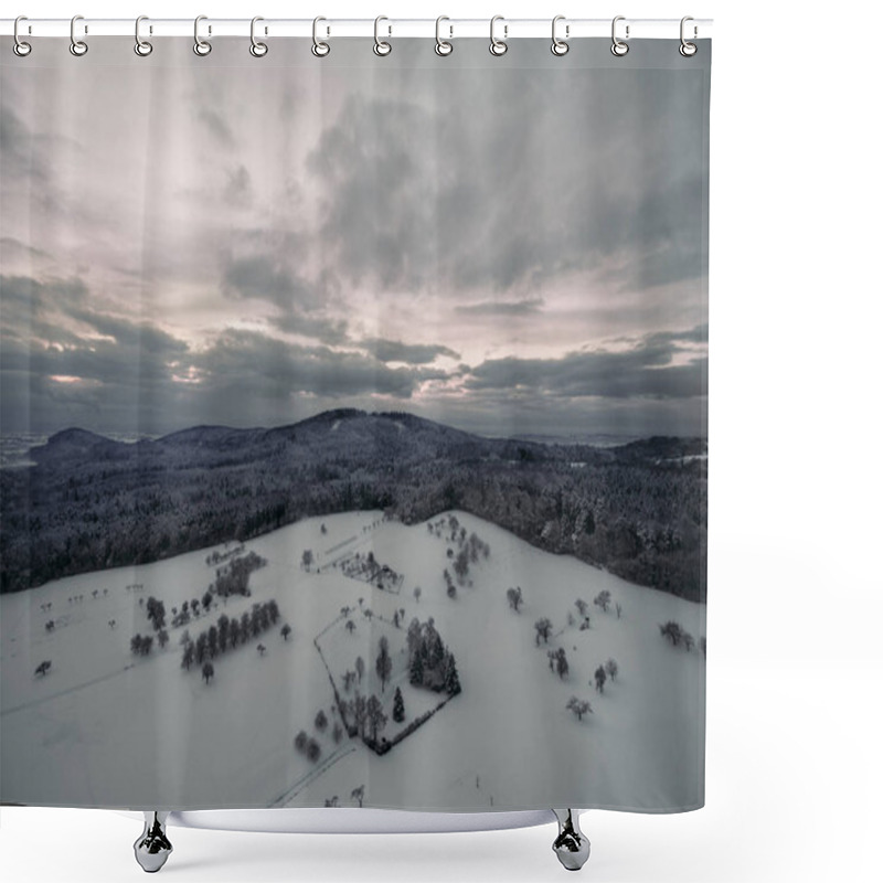 Personality  Winter Shower Curtains