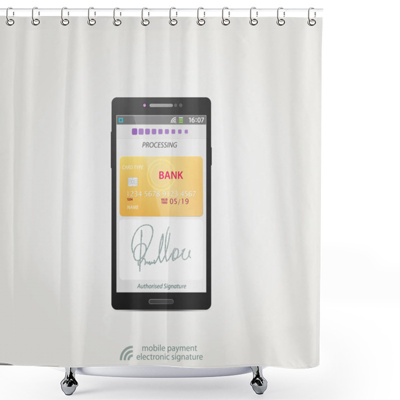 Personality  Mp Signature Shower Curtains