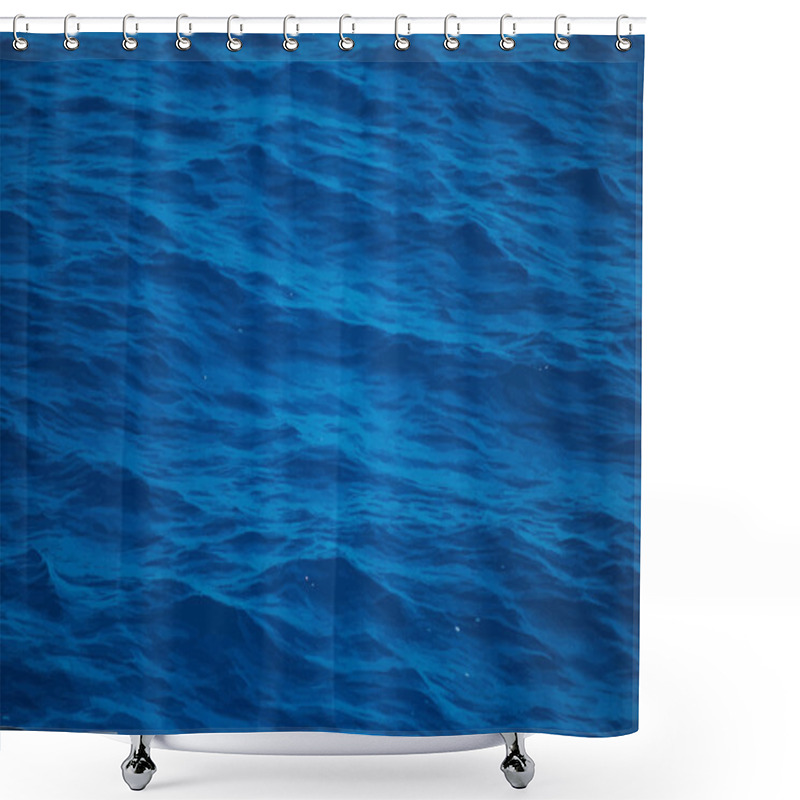 Personality  Vector Realistic Water Texture Shower Curtains