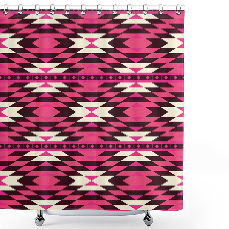 Personality  Ethnic Geometric Pattern Shower Curtains