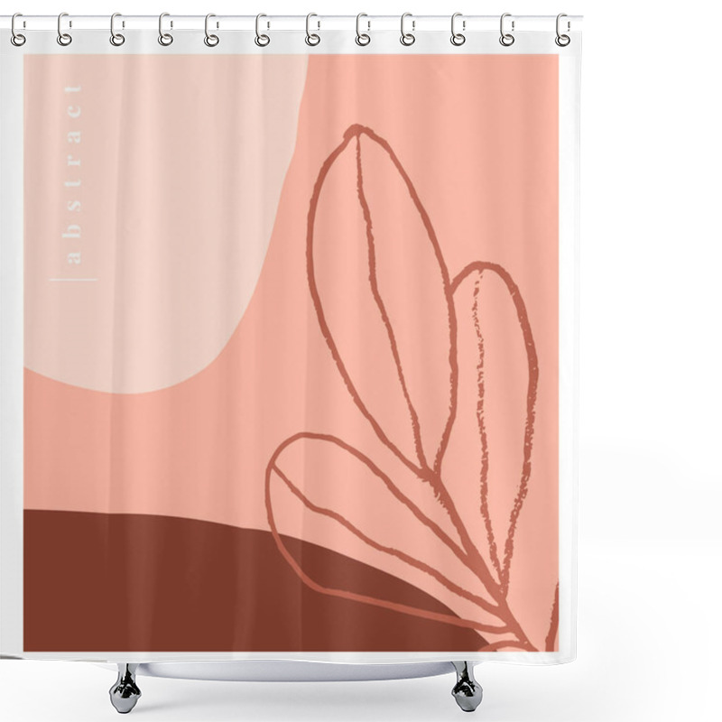 Personality  Abstract Modern Collage Design Shower Curtains