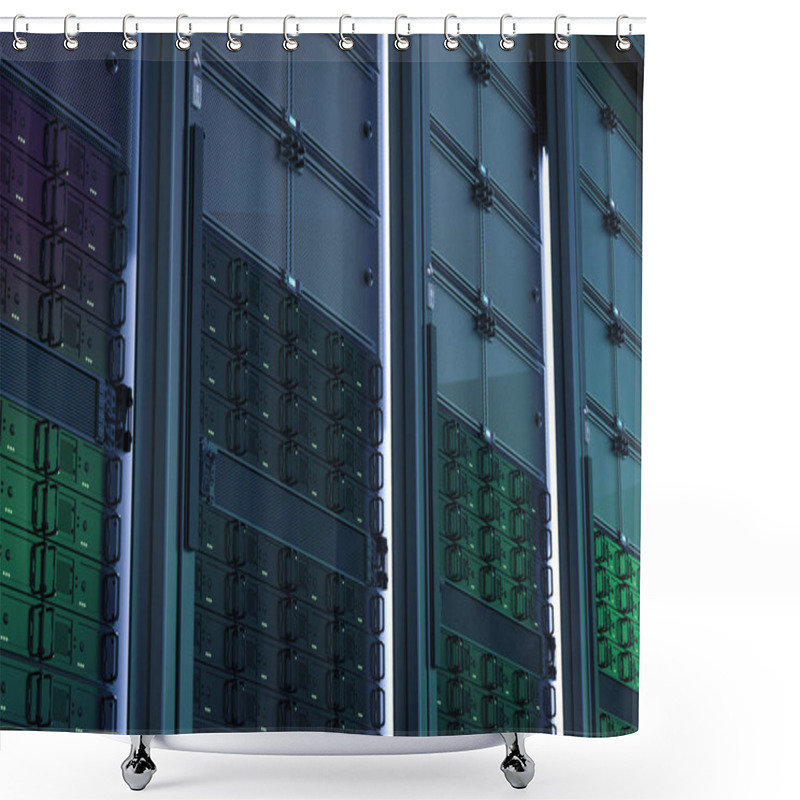 Personality  Server Computer Cluster  Shower Curtains