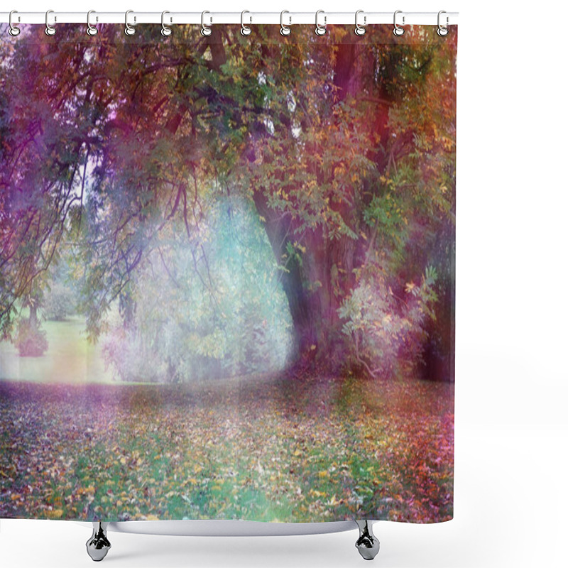 Personality  Fantasy Faerie Tree Landscape  Shower Curtains