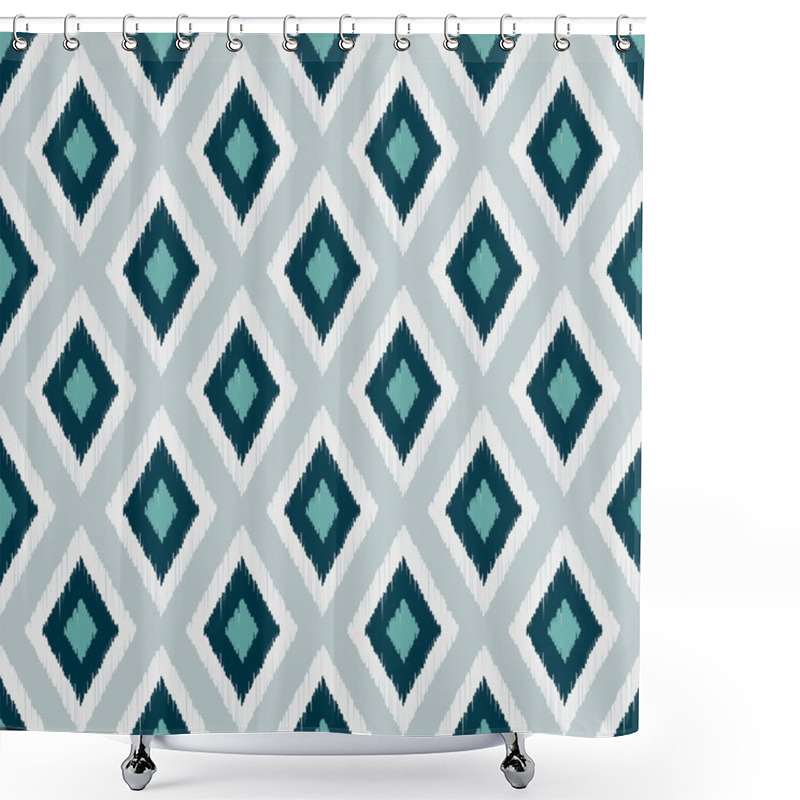 Personality  Seamless Geometric Wallpaper Shower Curtains