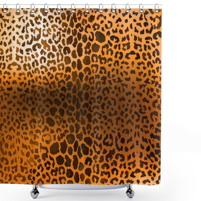 Personality  Fashionable Leopard Print Shower Curtains