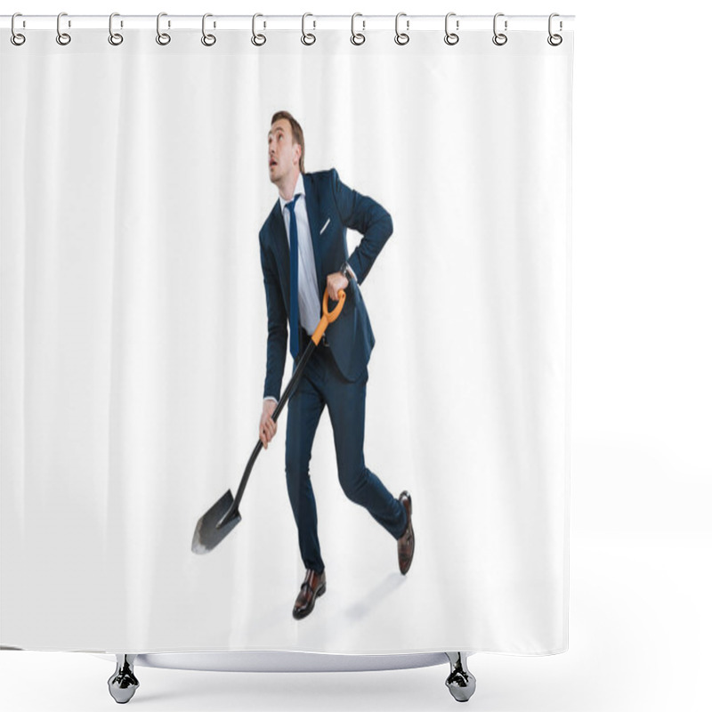 Personality  Digging Shower Curtains