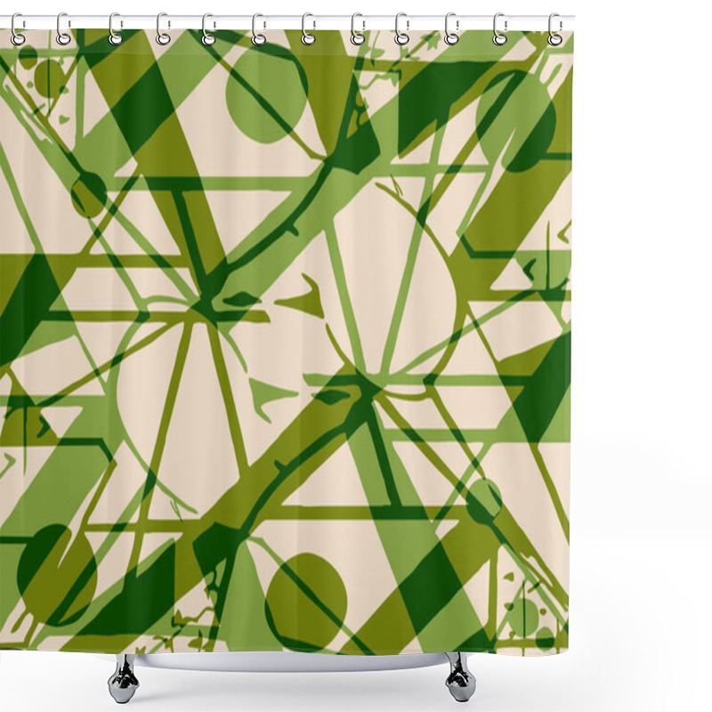 Personality  Abstract Pattern For Materials, Covers, Websites. For Use In Graphics. Illustration For Printing On Wall Decorations. Shower Curtains