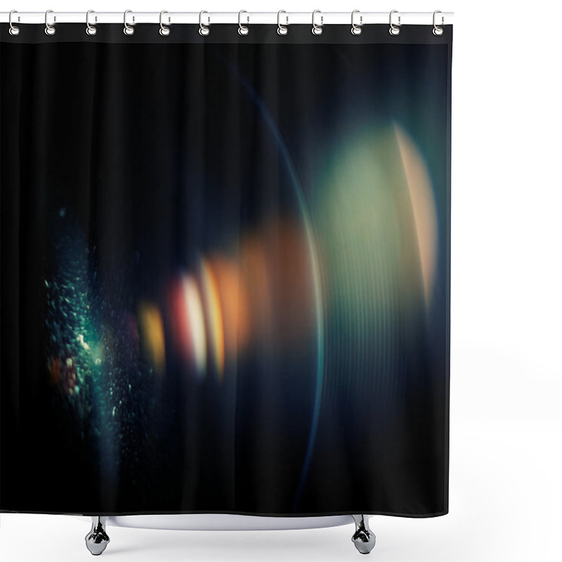 Personality  Chromatic Aberration In The Lens. Macro, High ISO Shower Curtains