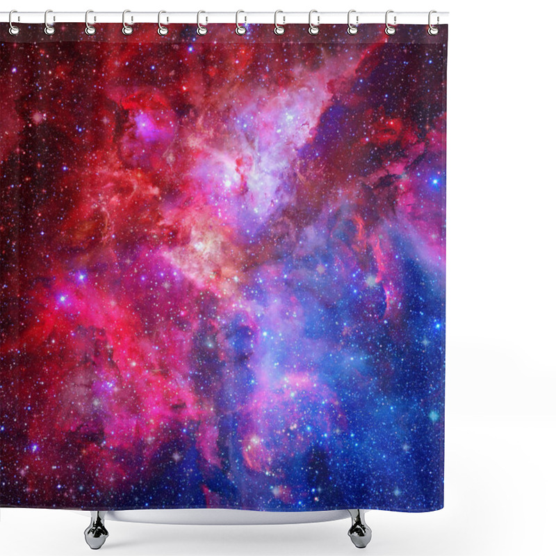 Personality  Beautiful Nebula, Stars And Galaxies. Shower Curtains