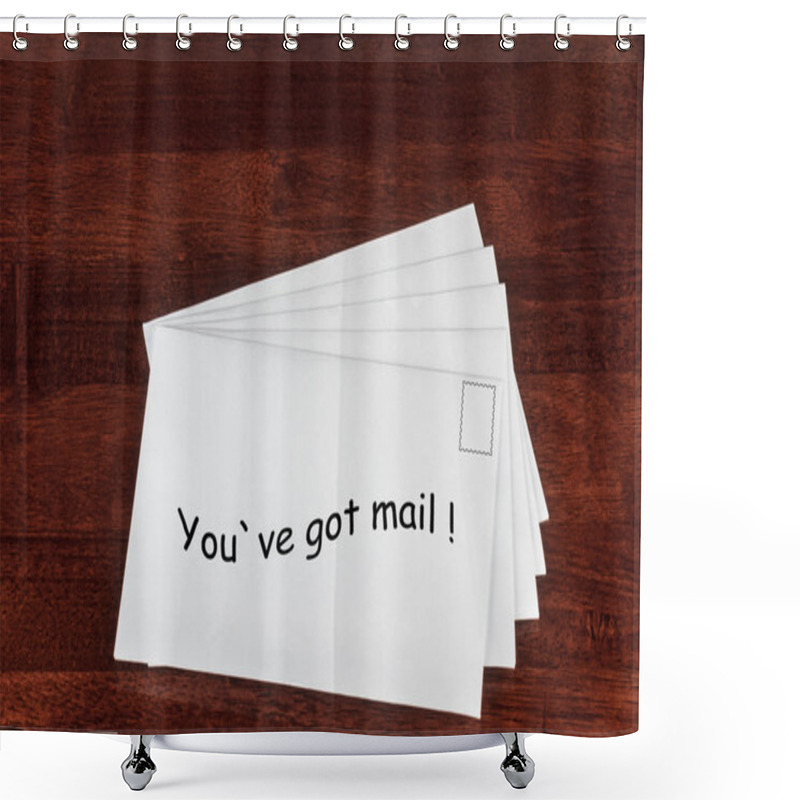 Personality  Mail Shower Curtains