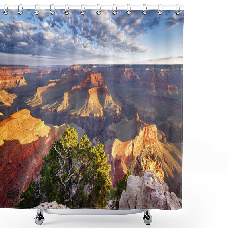 Personality  Great View Of Grand Canyon Shower Curtains