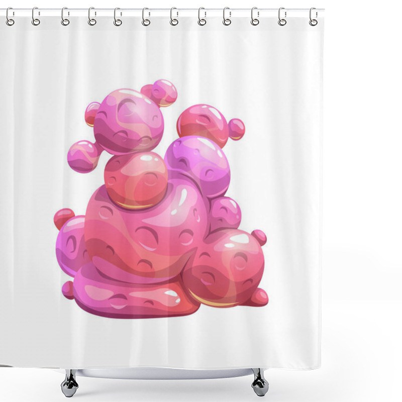 Personality  Fantasy Cartoon Mushroom. Shower Curtains