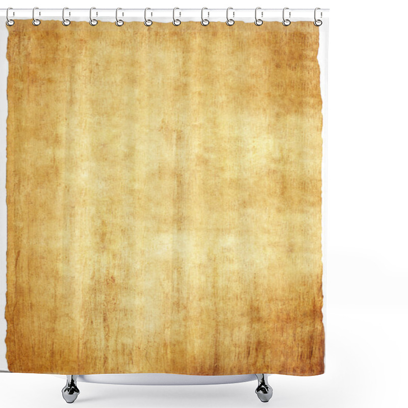 Personality  Bright Papyrus Paper Texture Shower Curtains