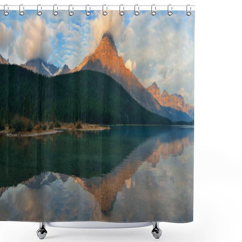 Personality  Banff National Park Shower Curtains