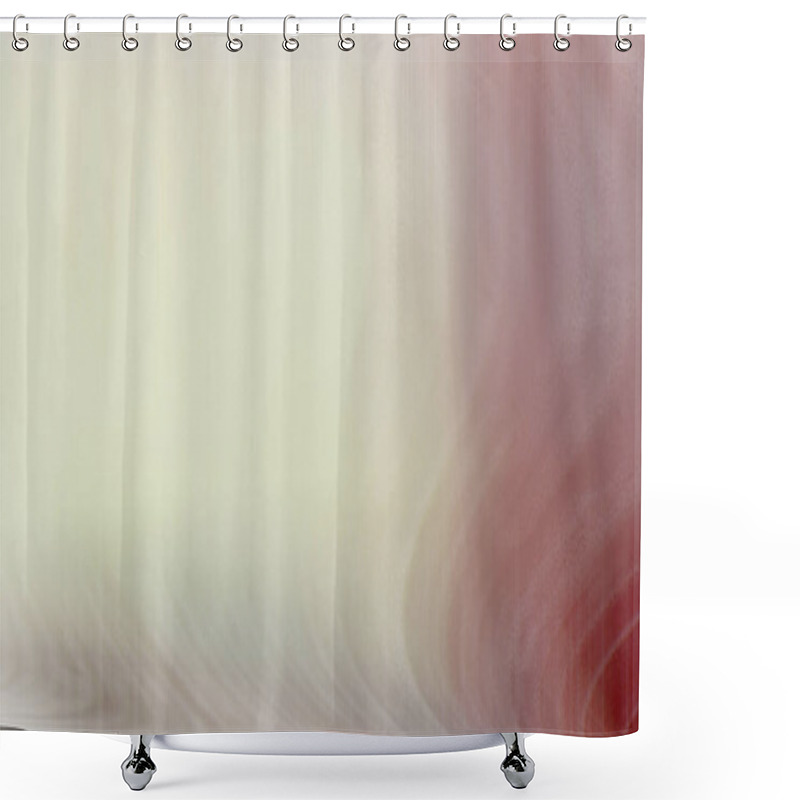 Personality  Background Of Vertical Wavy Lines Of Pastel Abstract Shower Curtains