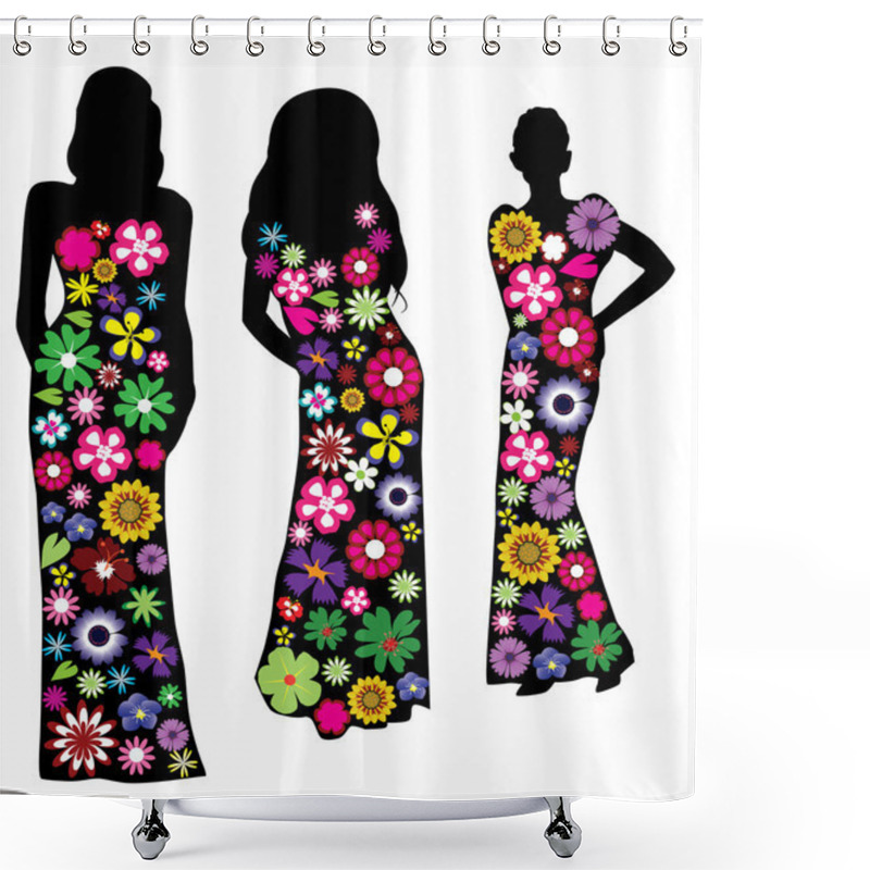 Personality  Women Shower Curtains