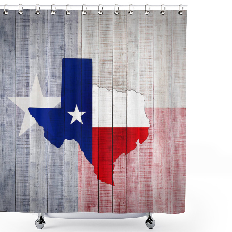 Personality  Texas   Flag With Copy Space For Your Text Or Images  Shower Curtains