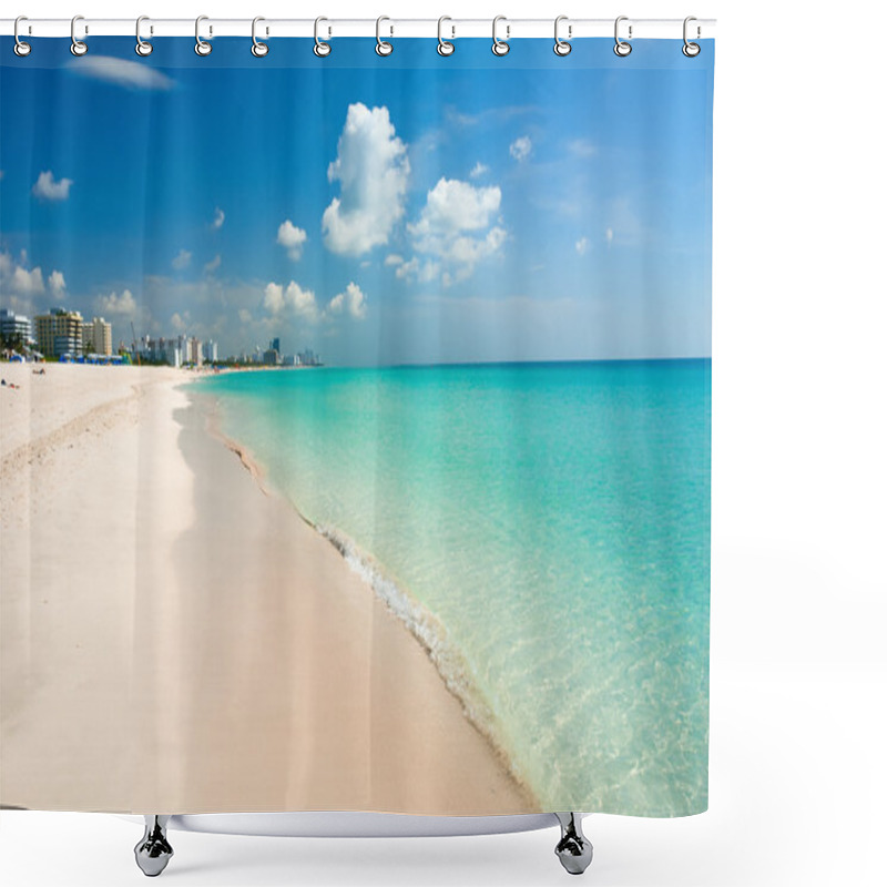 Personality  South Beach Miami Shower Curtains