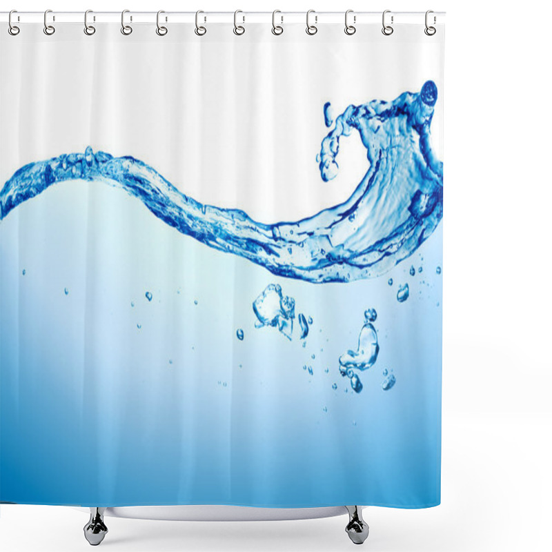 Personality  Water Splash Shower Curtains