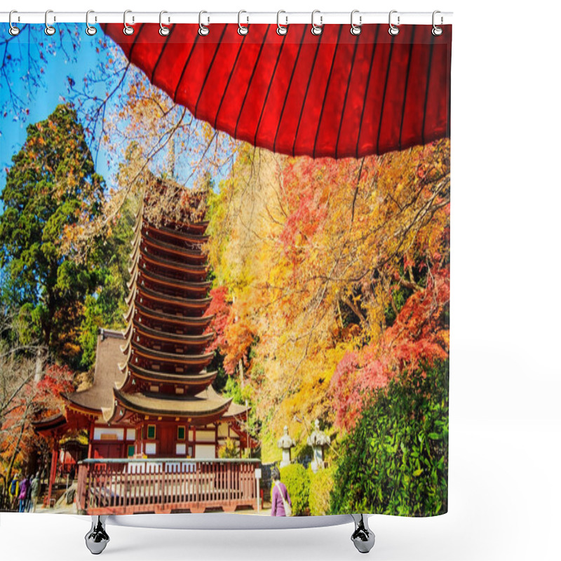 Personality  Tanzan Shrine Shower Curtains