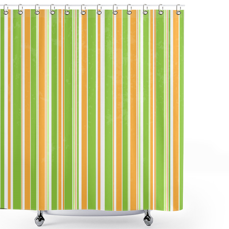 Personality  Pattern With Lines Shower Curtains