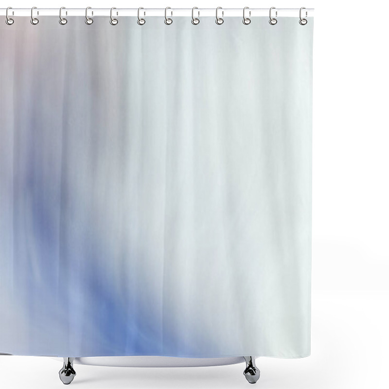 Personality  Background Of Vertical Wavy Lines Of Pastel Abstract Shower Curtains