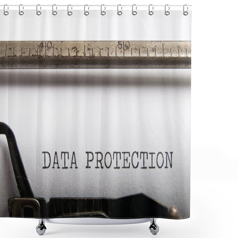 Personality  Data Protection Shower Curtains