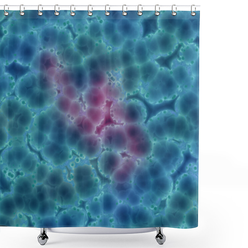 Personality  Embryonic Stem Cells Illustration Shower Curtains