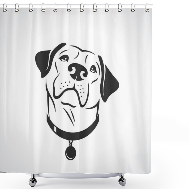 Personality  Labrador Retriever Dog Shower Curtains