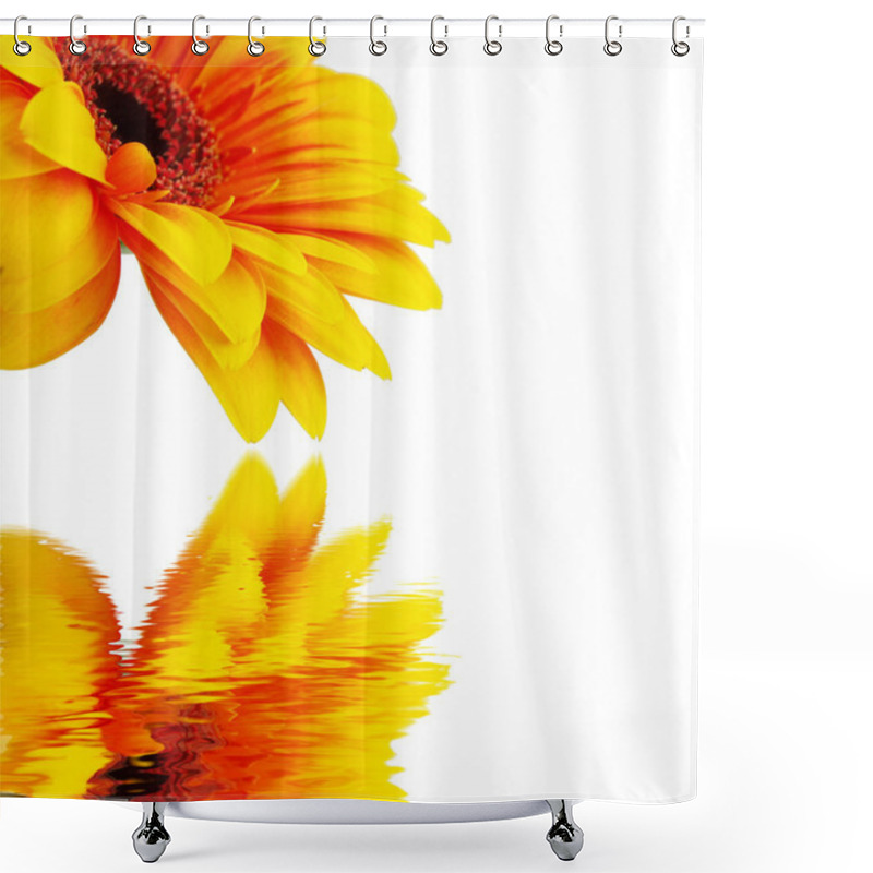 Personality  Gerber Blossom Shower Curtains