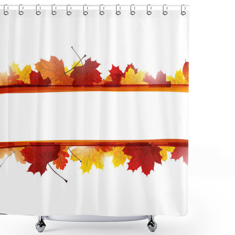 Personality  Autumnal Design Shower Curtains