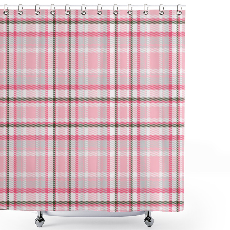 Personality  Tartan Scotland Seamless Plaid Pattern Vector. Retro Background  Shower Curtains