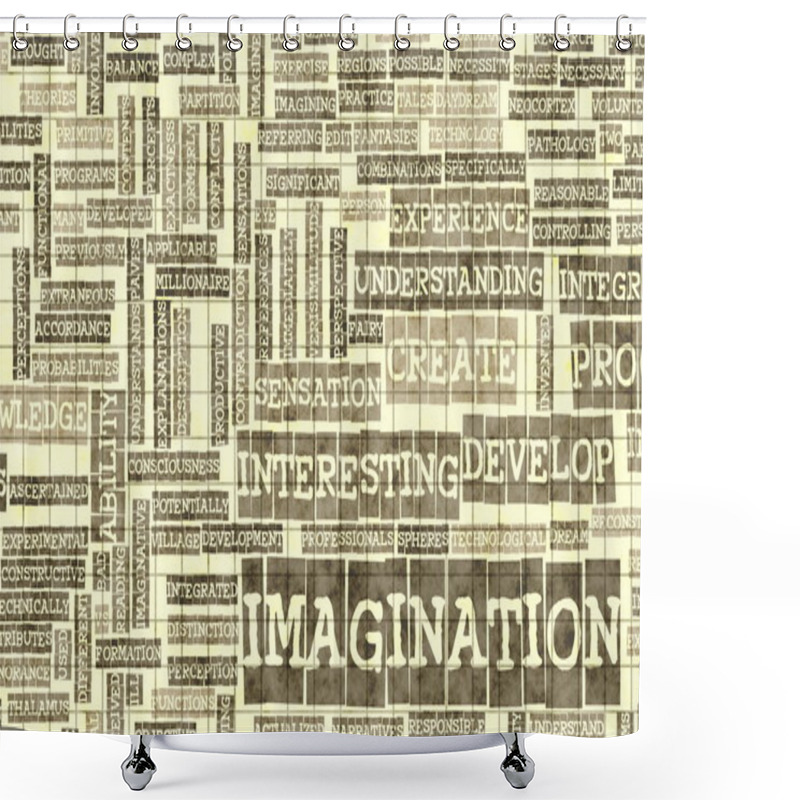 Personality  Imagination Shower Curtains