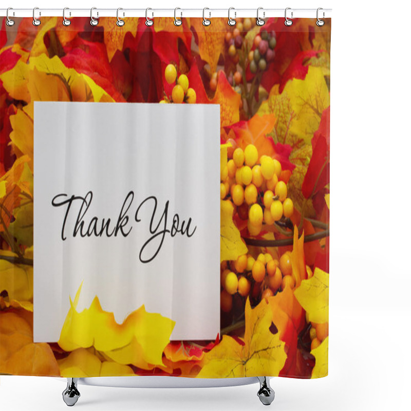 Personality  Thank You Shower Curtains