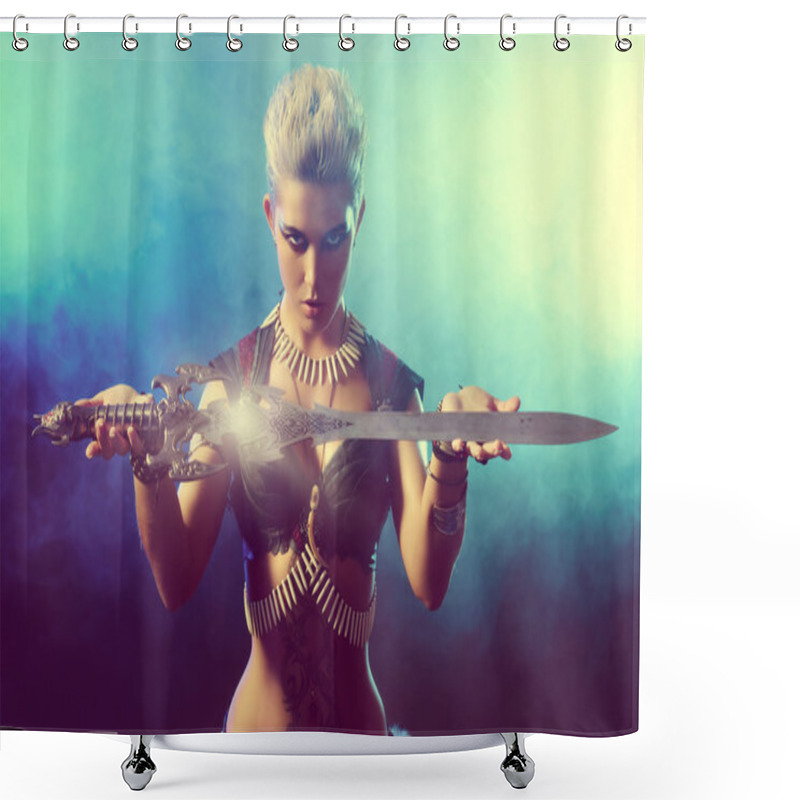 Personality  Dangerous Woman Shower Curtains