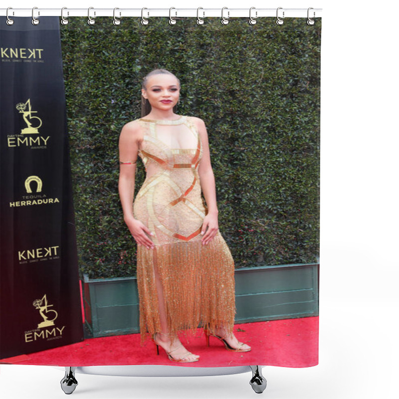 Personality  Actress Reign Edwards Shower Curtains